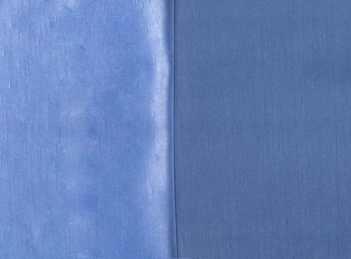 Cornflower Blue Shantung Table Cloth, Light Blue Wide Runner