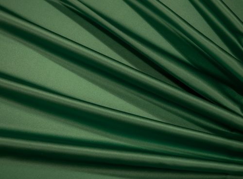 Forest Green Lamour Table Linen, Dark Green Satin Table Cloth