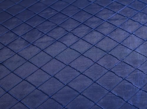 Midnight Blue Pintuck Table Linen, Dark Blue Pintuck Table Cloth