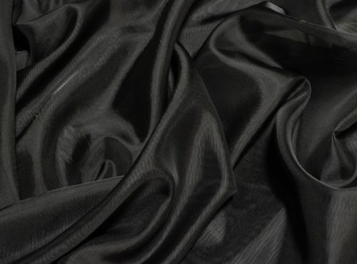 Black Voile Table Linen, Sheer Black Table Cloth, Sheer Black Overlay